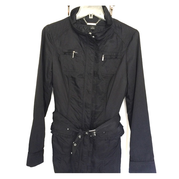 Spring jacket with zip in liner. S.Black - Picture 1 of 7